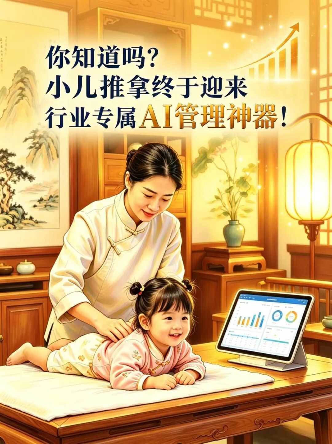 AI，如何推动小儿推拿行业的变革？